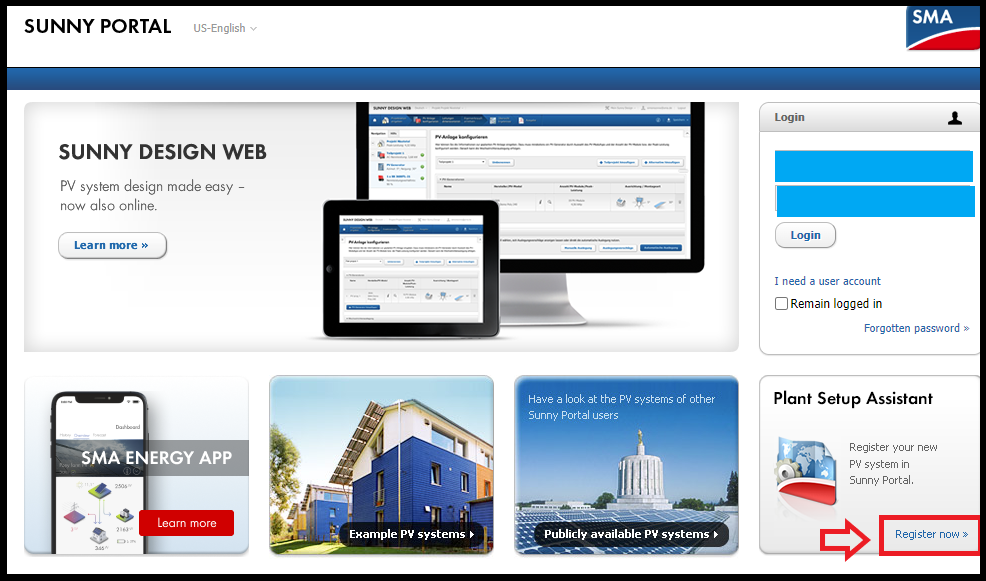 Incorrect system password event 721 in Sunny Portal